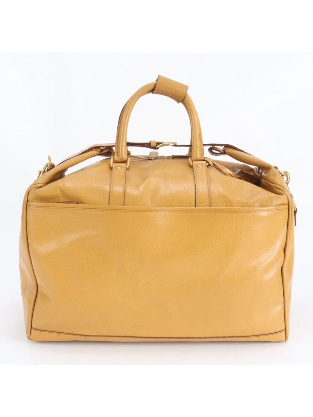 Gucci Leather 2-Way Boston Bag Crossbody Business Travel Tote Shoulder Messenger - Picture 3 of 11